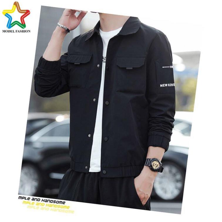 Áo khoác kaki bomber 2 lớp cao cấp PHL Fashion bk19