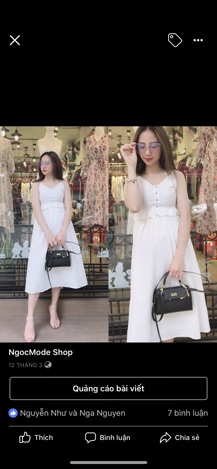 Váy trắng maxi