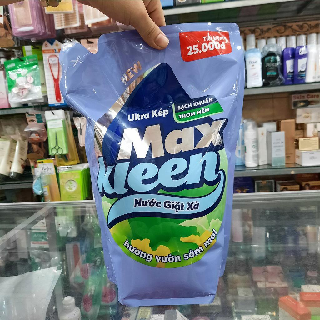 Nước giặt xả MaxKleen hương vườn sớm mai túi 2.4kg(2.3 lít)