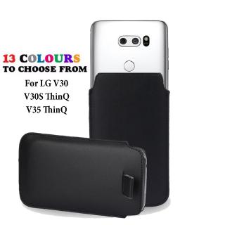 Túi đựng điện thoại chất liệu da PU cho LG V30 /V30 Plus/V30S ThinQ/V35 ThinQ