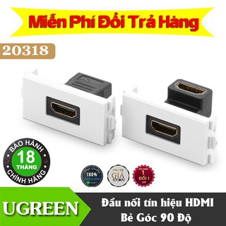 [Đầu Nối HDMI 90 Độ Âm Tường] Nhà Phân Phối Chính Hãng Ugreen 20318