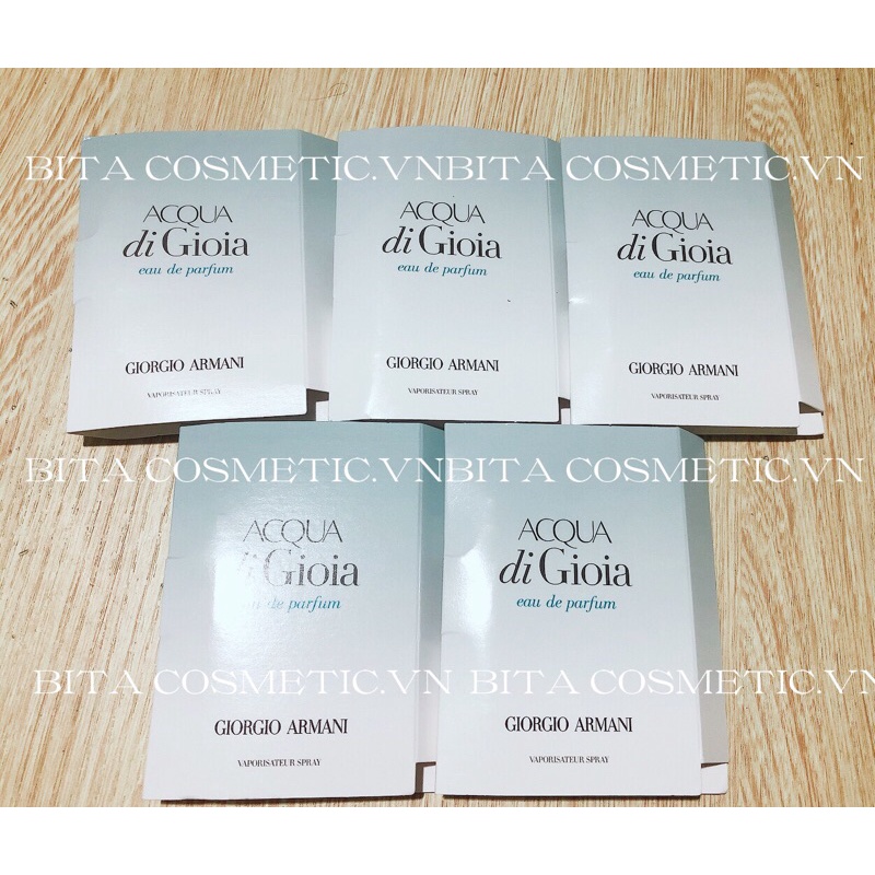 Vial Nước Hoa ar-ma-ni Ac.qa di Gioia 1,2ml EDP