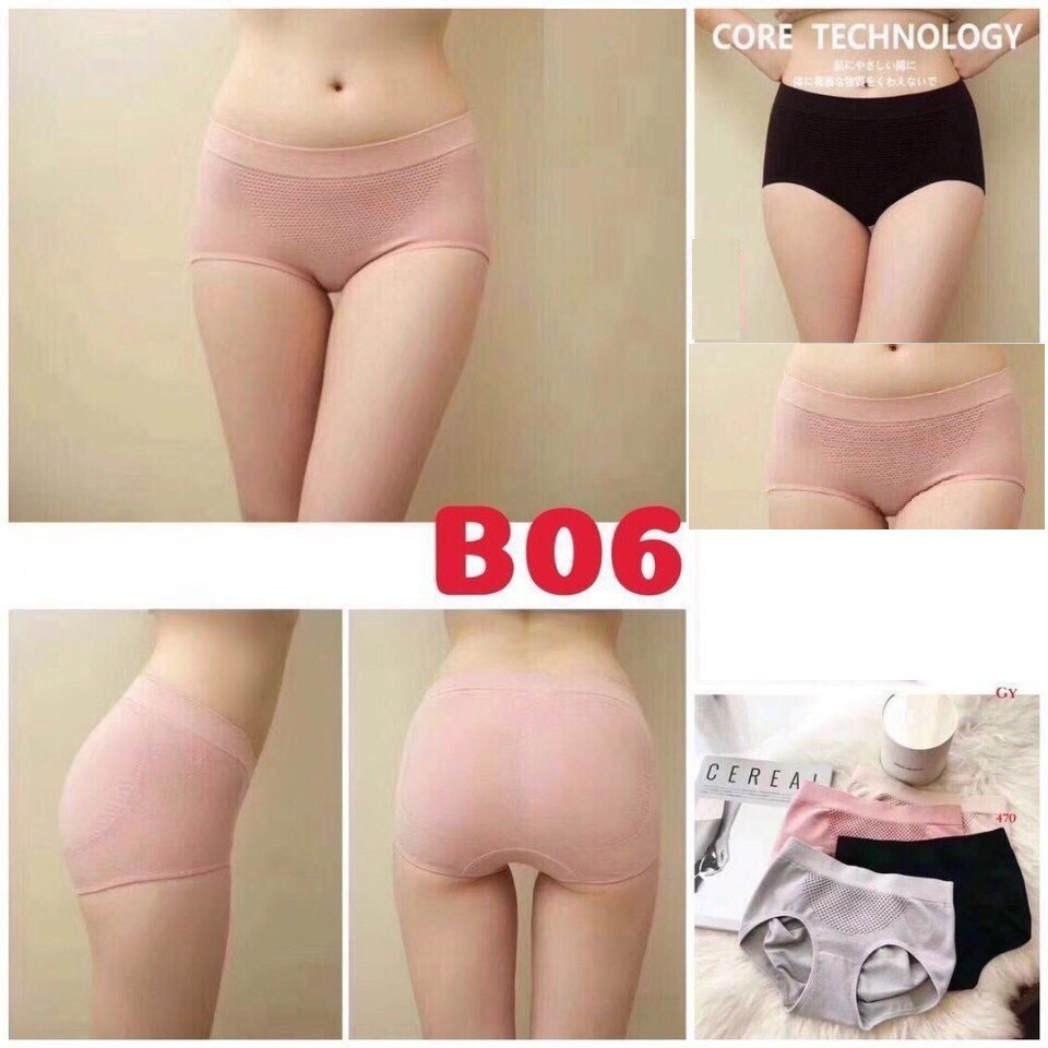 Quần lót nữ kháng khuẩn co giãn 4 chiều túi zip cao cấp