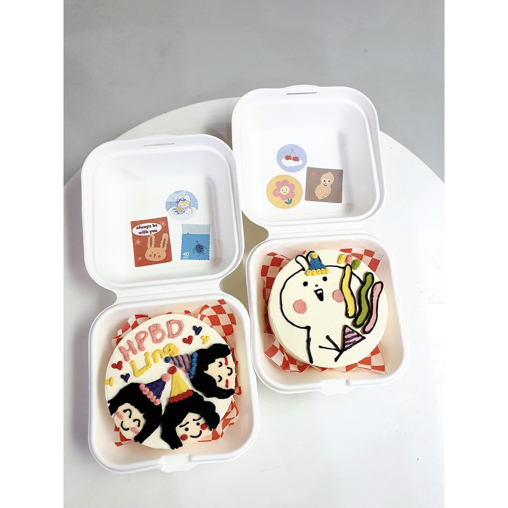 BENTO CAKE - Bánh kem bơ gato mini