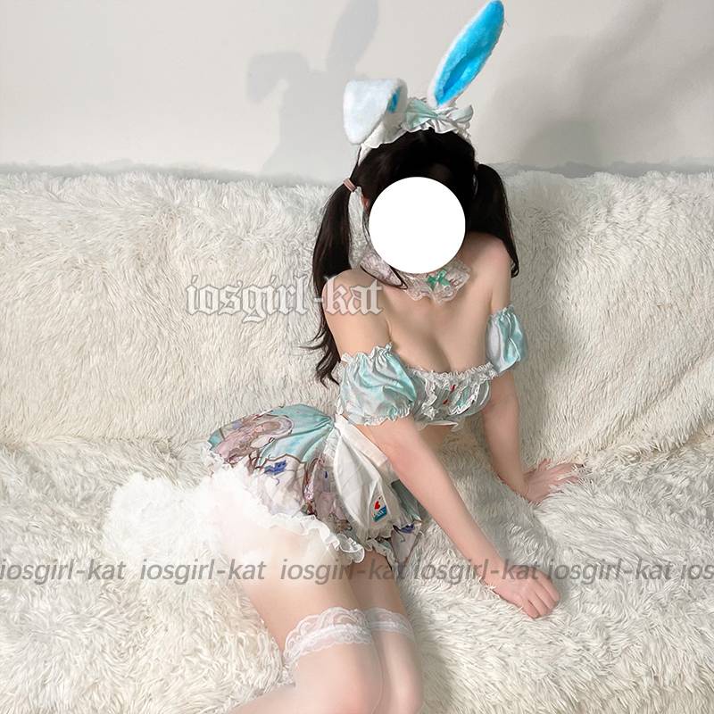 Bộ đồ lót hóa trang cô hầu gái phối ren gợi cảm cho nữ