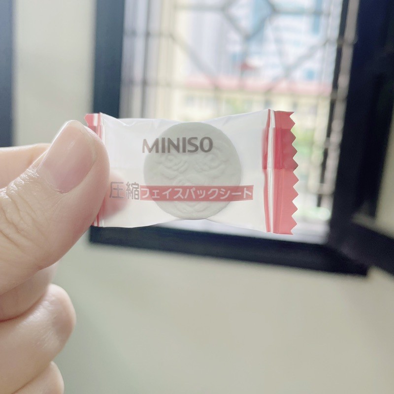 Mặt Nạ Giấy Nén Chuẩn Hãng Miniso