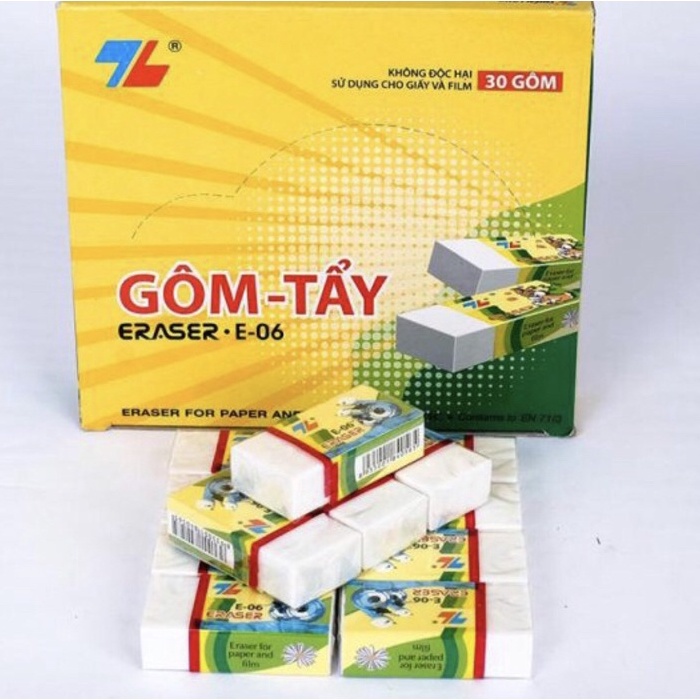 Gôm TL E-06 - Tẩy học sinh