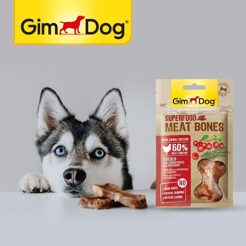 125g - GIMDOG TRAIN &amp; TREAT - Snack hỗ trợ huấn luyện cho chó