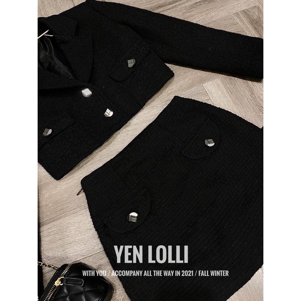 SET ÁO VEST DẠ LỬNG KÈM CHÂN VÁY | BigBuy360 - bigbuy360.vn