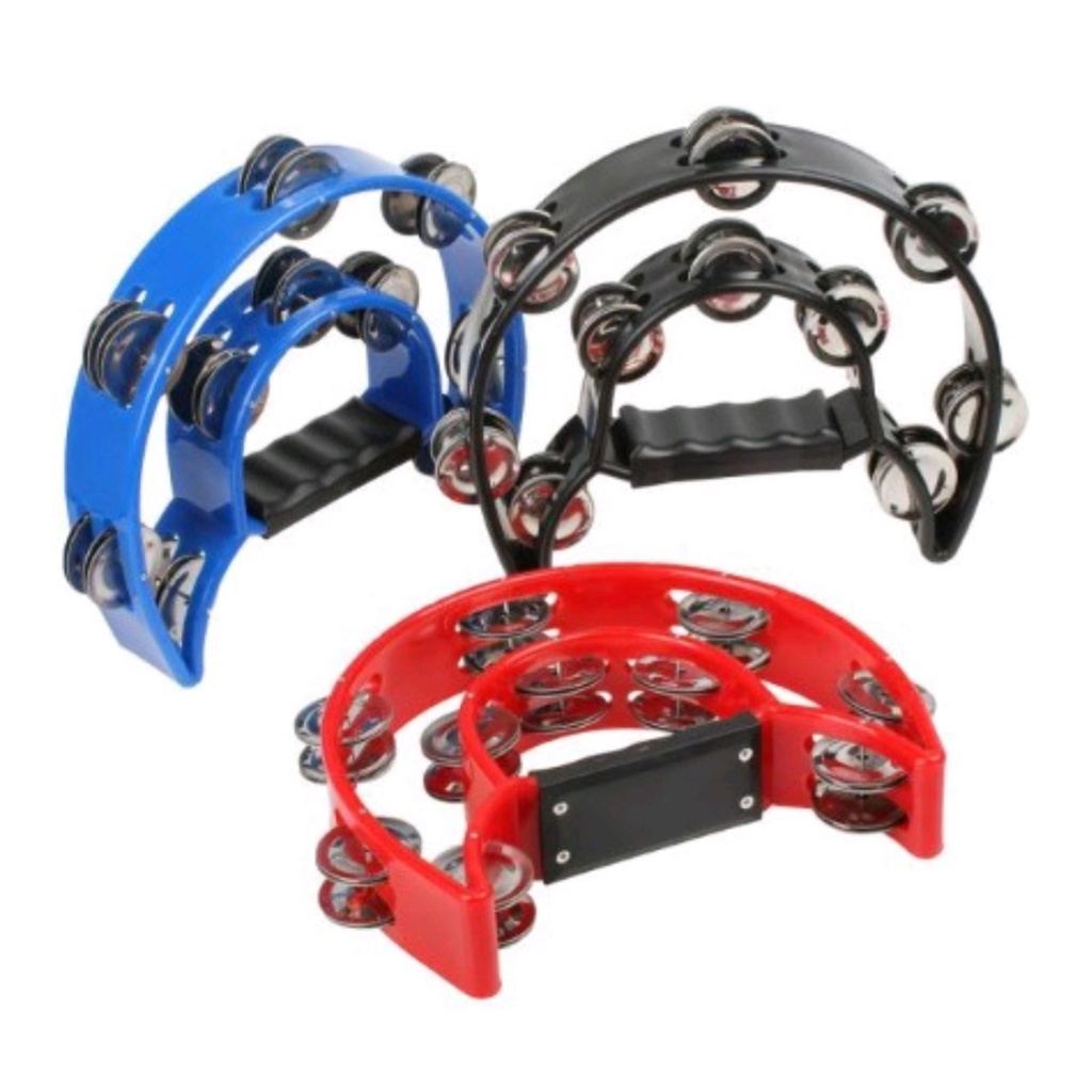 Xắc xô lắc giá rẻ, nhạc cụ cho bé,trống lục lạc cầm tay,Tambourine alice, lắc tay Alice