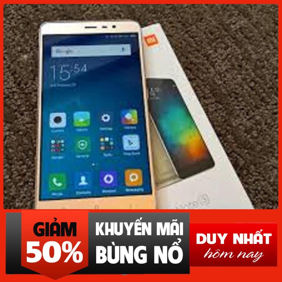 BÙNG NỔ GIÁ điện thoại Xiaomi Note 3 Pro - Xiaomi Redmi Note 3 Pro 2sim ram 3G/32G mới, có Tiếng Việt, chơi Liên Quân/PU