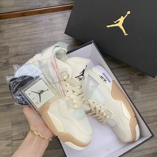 (FREESHIP) ảnh thật giày thể thao JD 4 off white