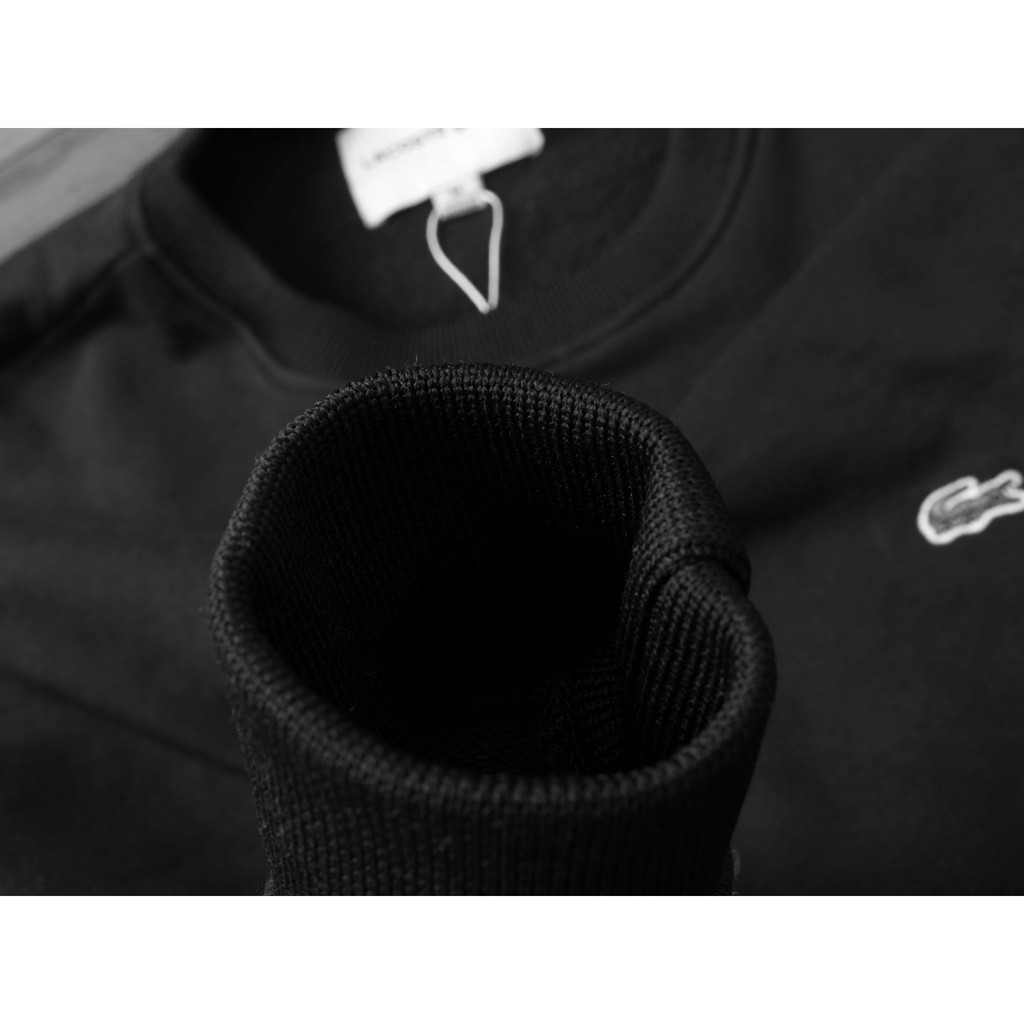 Áo Sweater nam cao cấp LA CỐT thu đông tay dài màu đen - Đỉnh Cao Thời Trang