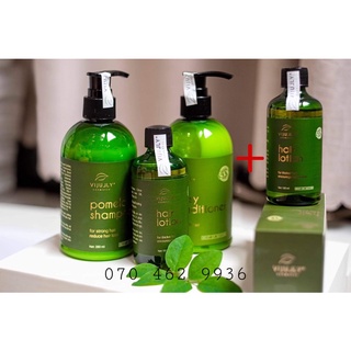 COMBO DẦU GỘI + DẦU XẢ + XỊT TINH DẦU BƯỞI