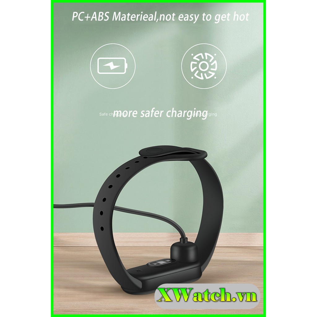 Dây Sạc, cáp sạc Cho Xiaomi Mi band 2 3 4 5  Miband 5 chính hãng MIJOBS