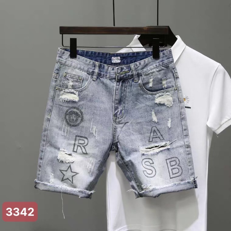 Quần Short Nam chất Jean co dãn, Quần Jean Nam Ngắn mẫu mới nhất 2021 phong cách trẻ trung năng động MuradFashion MS8035 | BigBuy360 - bigbuy360.vn