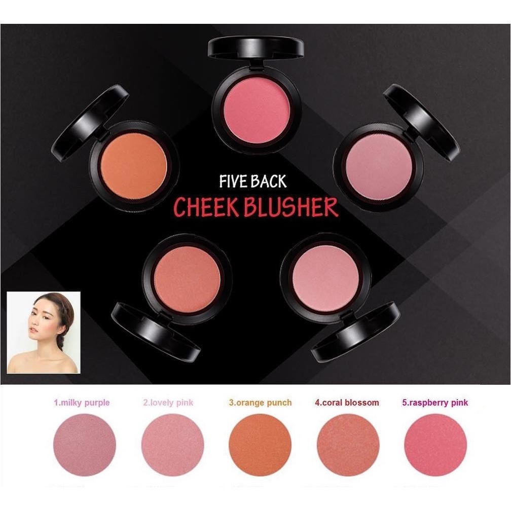 Phấn má hồng The Rucy FB Cheek Blusher 5g