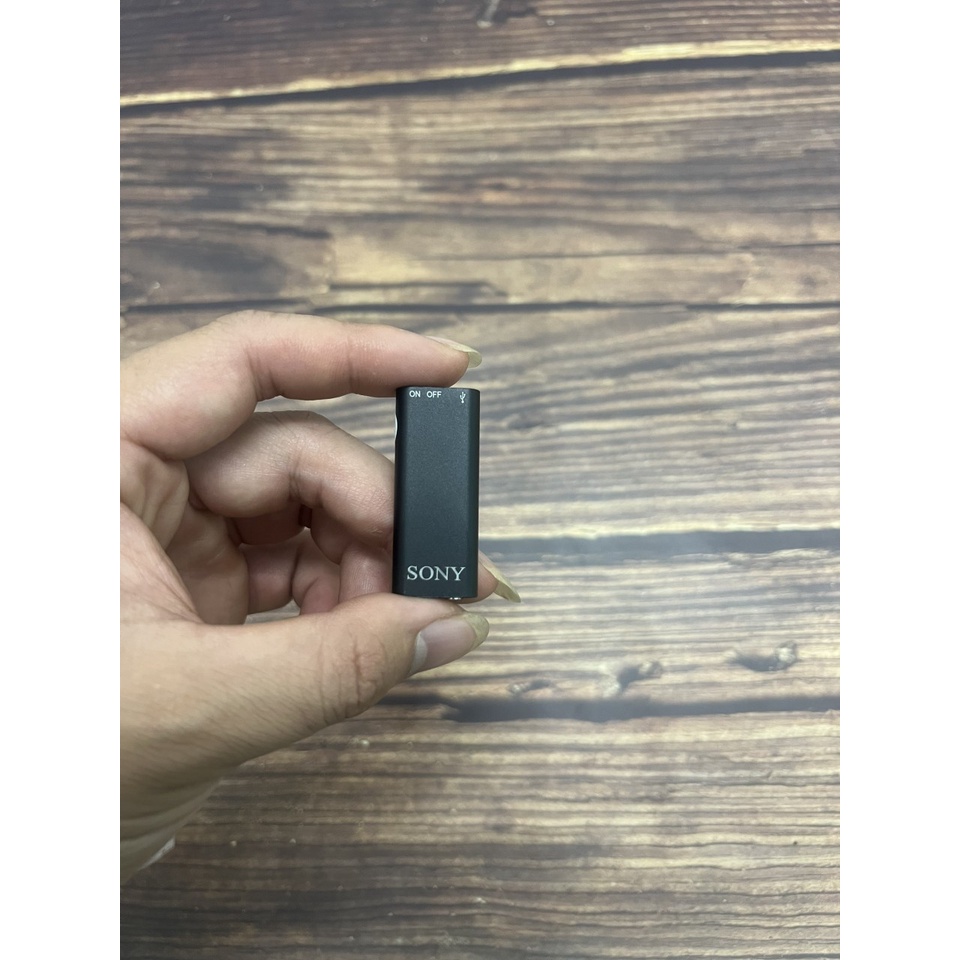 Máy ghi âm siêu nhỏ Sony C19, Pin sử dụng 24h liên tục.