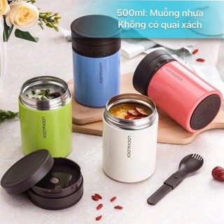 (Grab/Now) Hộp ủ cháo/Bình ủ cháo Lock and Lock Column Food Jar 500ml/750ml/1000ml (1 lít)
