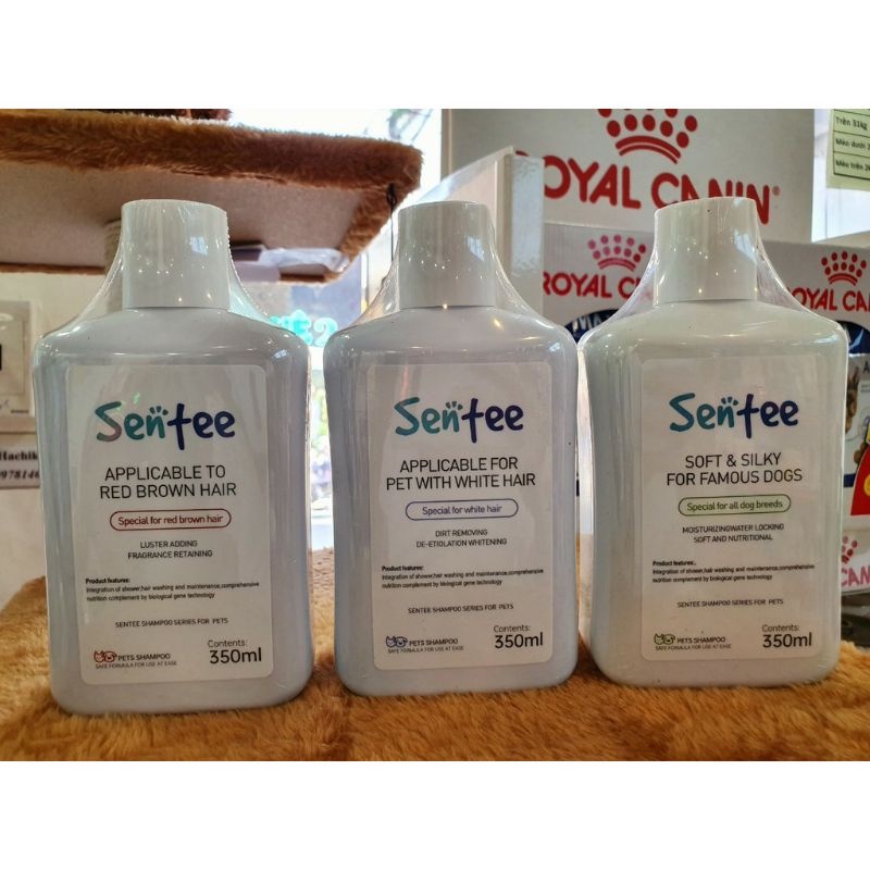 Sữa Tắm Sentee Cho Chó Siêu Thơm Mượt - 350ml