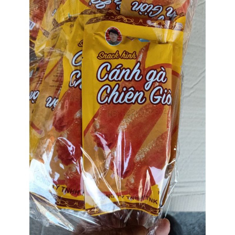 10 gói snack cánh gà