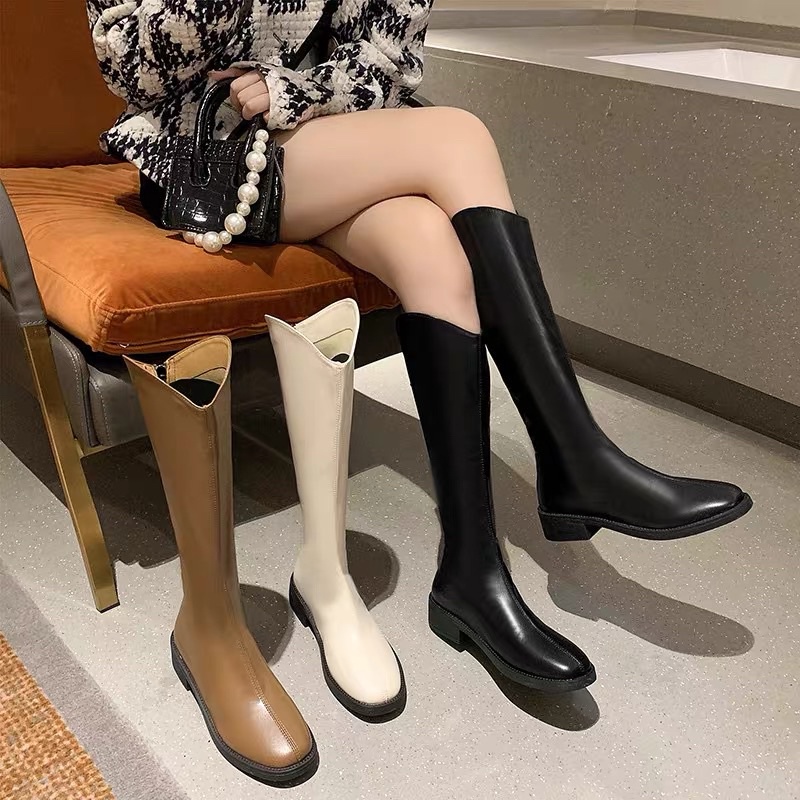 BOOTS ĐÙI QC ĐẾ BỆT CỔ V SIÊU HOT