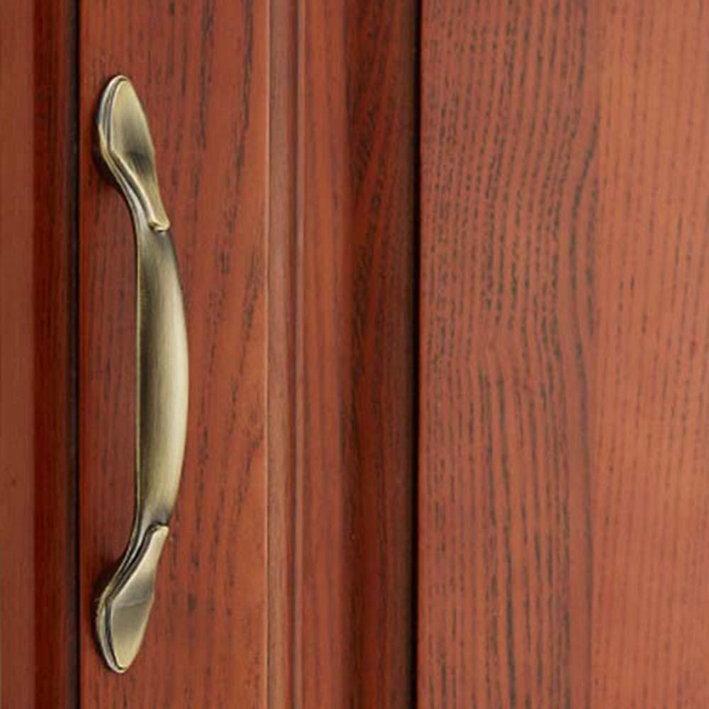 Tay Nắm Cửa Tủ Bằng Đồng Kèm Ốc Vít Tiện Dụng