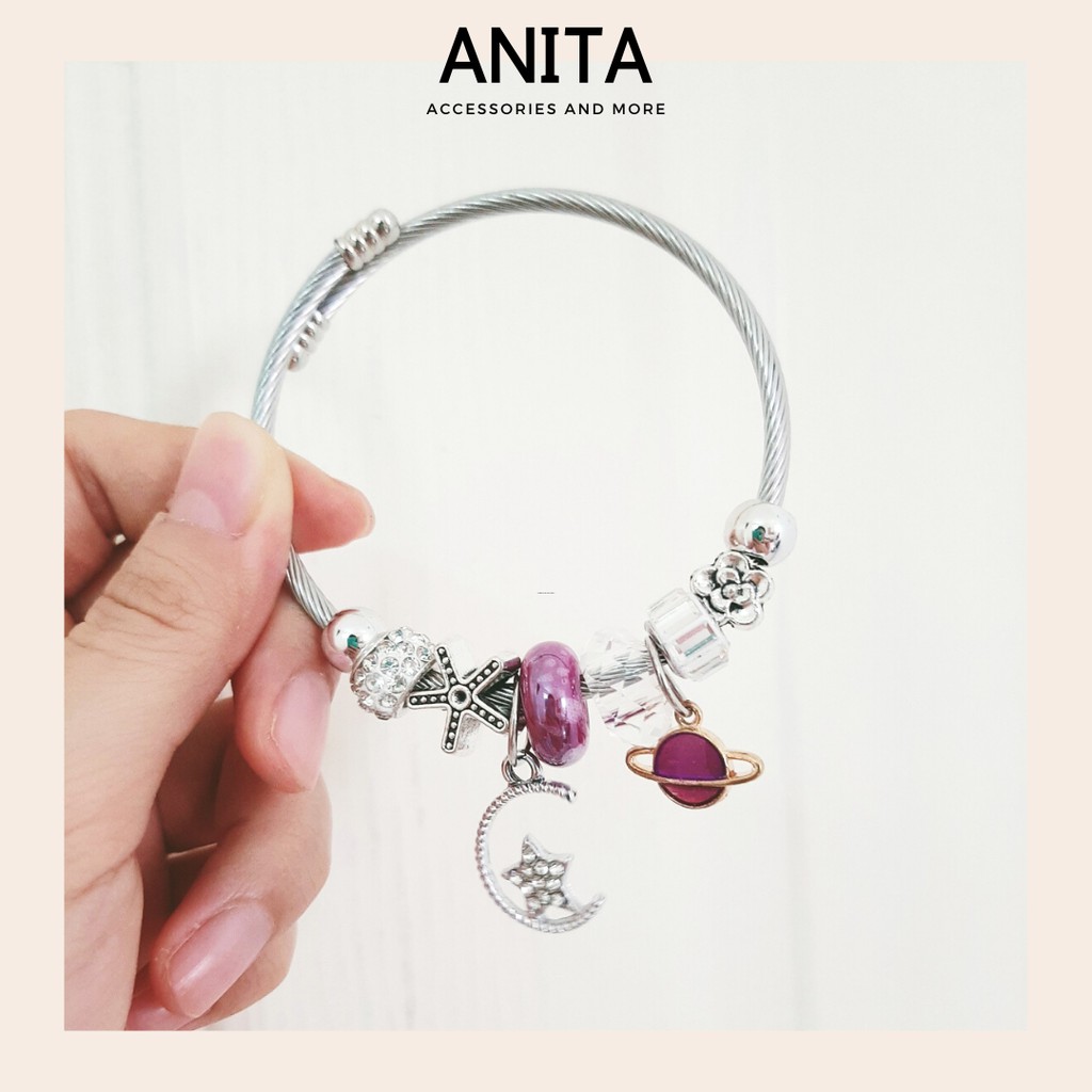 Vòng charm Anita - [4 MÀU] HÌNH THẬT Vòng tay sang trọng cá tính nhiều màu sắc C677 | BigBuy360 - bigbuy360.vn