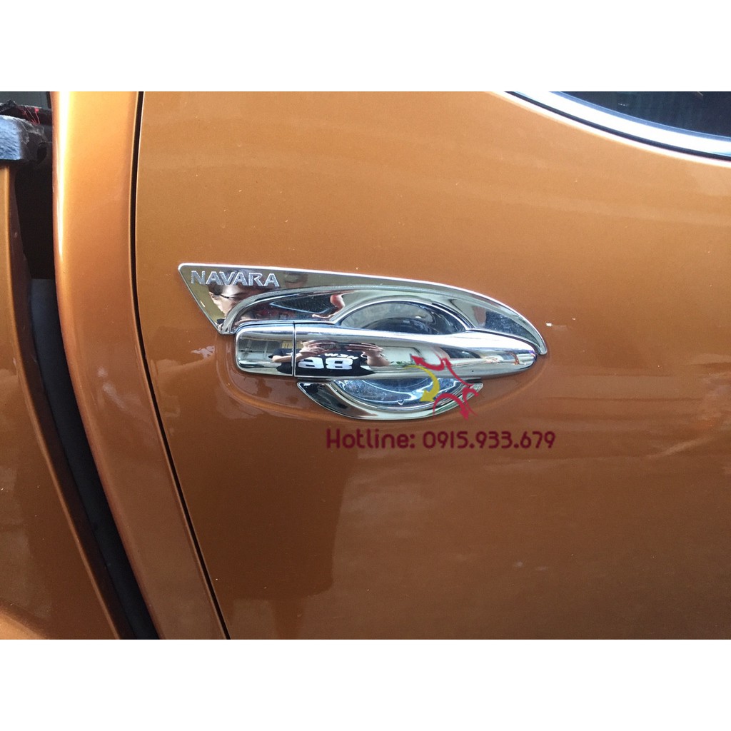Bộ 4 Ốp Hõm Cửa Xe Nissan Navara 2016 đến 2020
