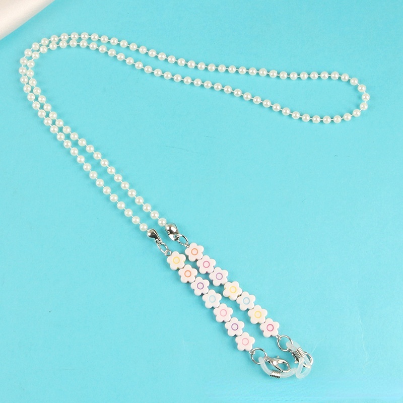 [Hàng mới về] Dây đeo khẩu trang/ mắt kính chống thất lạc 75cm họa tiết dễ thương