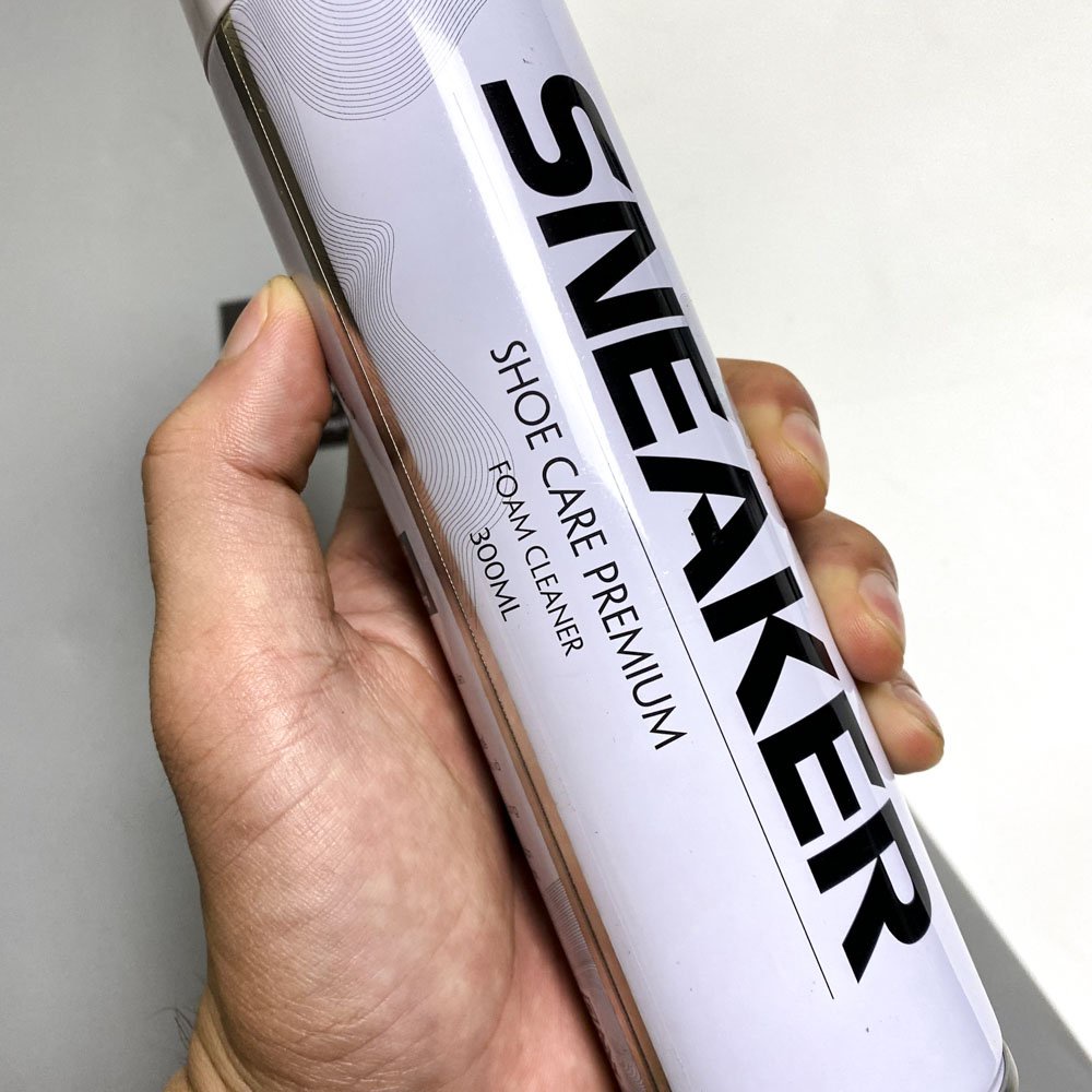 Chai vệ sinh giày sneaker dạng xịt tạo bọt chính hãng thể tích 300ml thương hiệu XIMO x REPK Sneaker