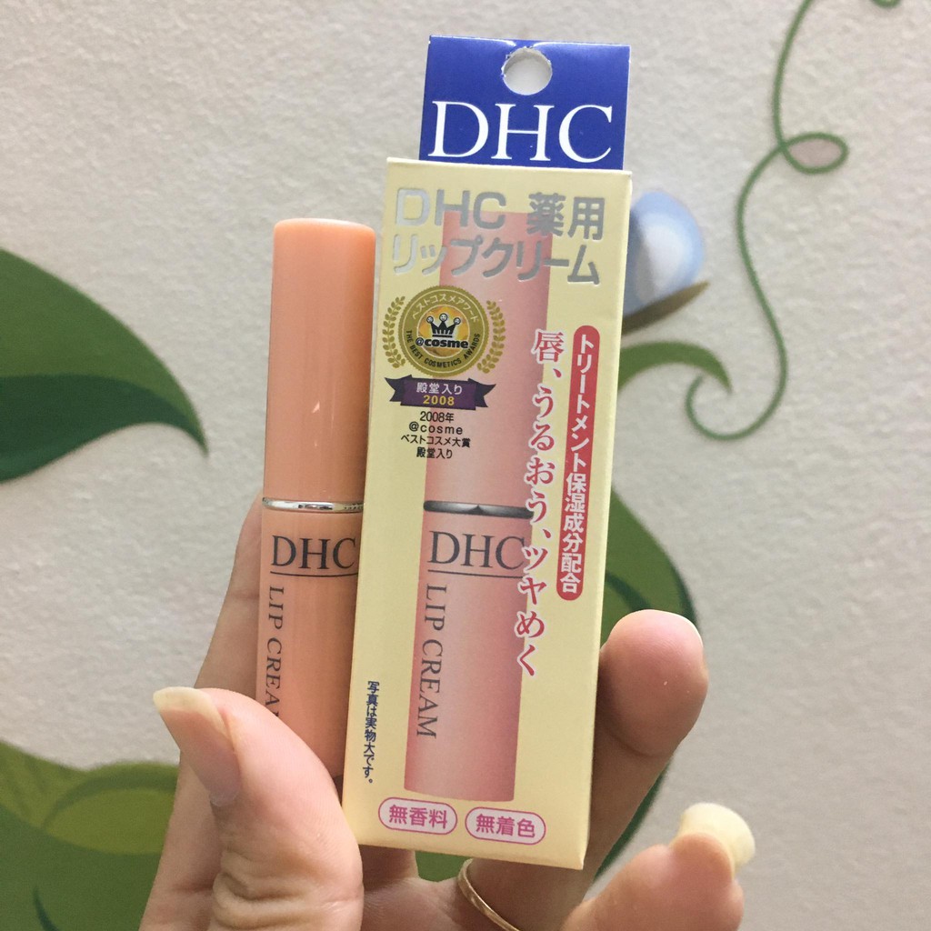 [Chính hãng, bill Taka] Son Dưỡng Môi DHC Lip Cream 1,5g Nhật Bản #𝓜𝓸𝓶𝓸𝓷369 Ⓡ