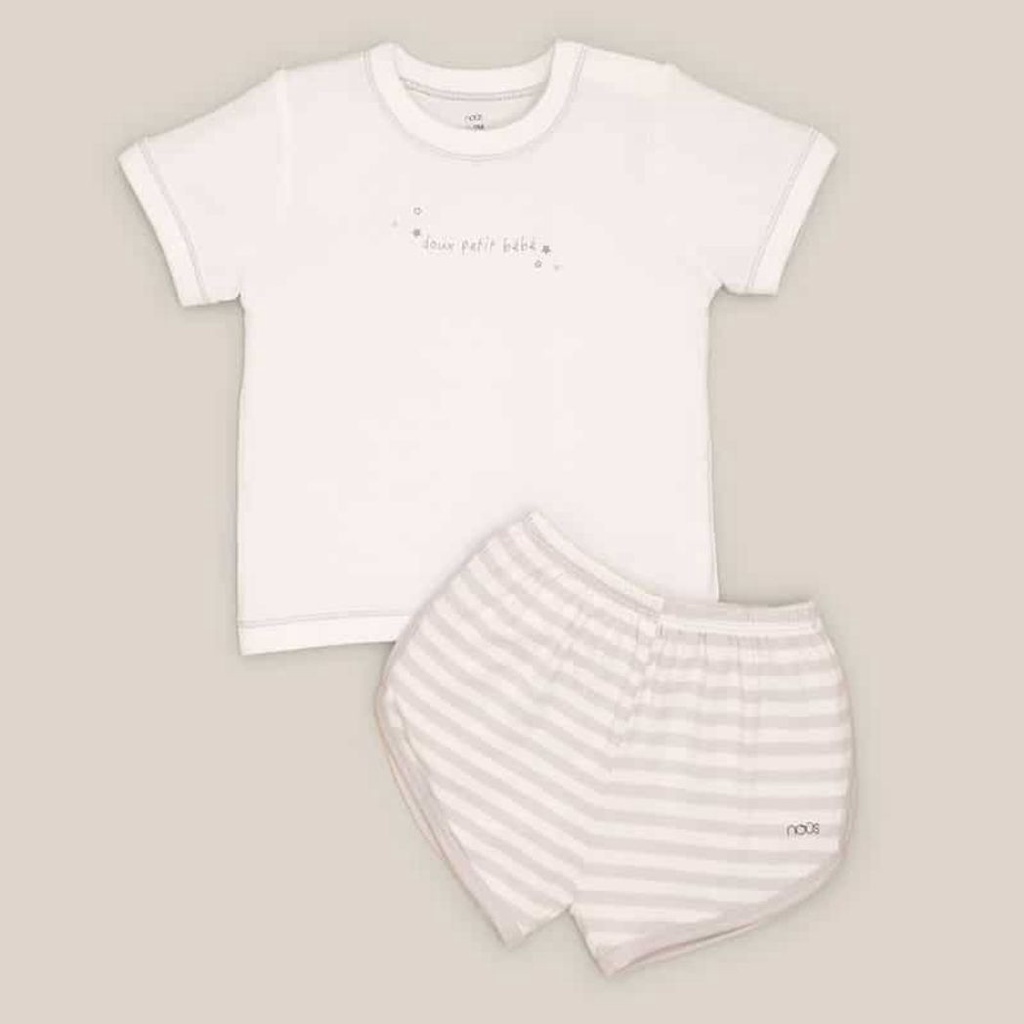 Nous-Bộ Nous chất liệu cotton cho bé trai và bé gái, phong cách, thời trang cho bé size 2-6Y