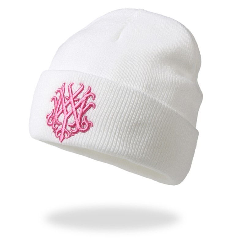 !!Mũ beanie Thêu Hình Sói Phong Cách hip hop Cho Nam Nữ