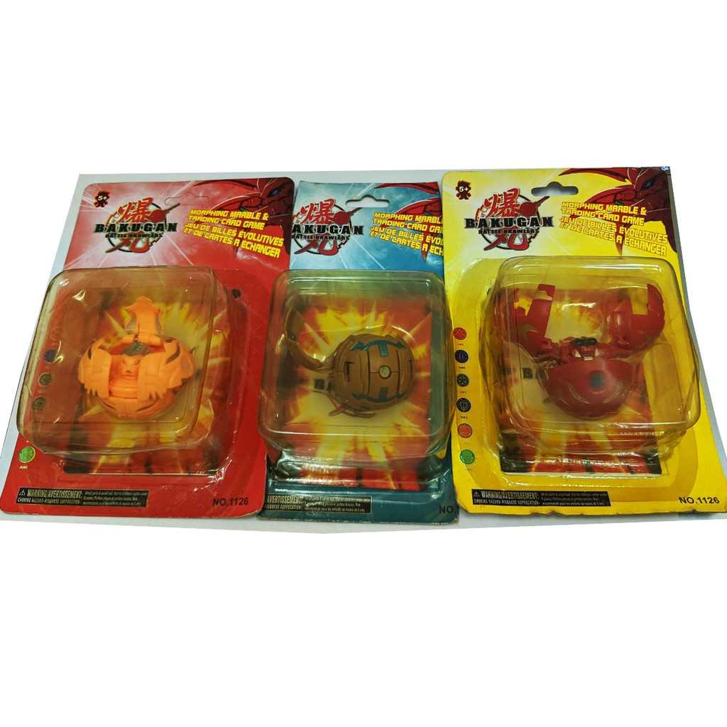 Bộ 3 cái đồ chơi bakugan, khách tùy chọn trong 4 mẫu số 8,9,10,12 như hình chi tiết. bakugan3