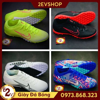 [FreeShip] [Tặng Tất/Túi] Giày Đá Bóng 𝗧𝗙 𝗠𝗲𝗿𝗰𝘂𝗿𝗶𝗮𝗹 𝗩𝗮𝗽𝗼𝗿 Đủ Màu Đã Khâu