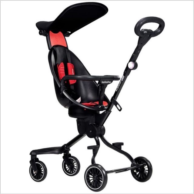 Xe đẩy 2 chiều gấp gọn Baohaohao V3B cho bé xe đẩy du lịch đa năng có mái che, đệm lót mềm