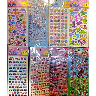 Sticker dán 3D Nổi Nhiều Mẫu Dễ Thương Dành Cho Bé