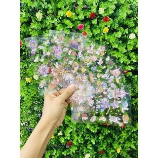 Set 6 tấm sticker hoạt hình