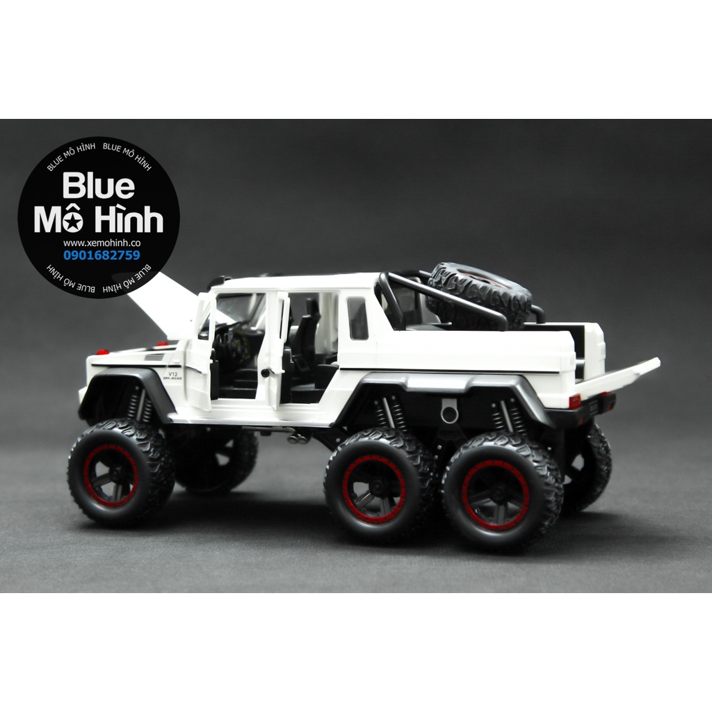 Blue mô hình | Xe mô hình Mercedes G63 AMG bán tải Pickup Offroad 1:24