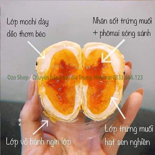 Bánh trứng muối tan chảy
