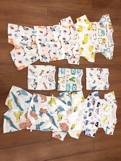Sét 5bộ cotton giấy cho bé