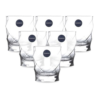Bộ 6 ly thủy tinh thấp Luminarc Louvre 260ml N1808