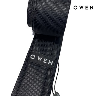 Cravat Owen màu đen trơn  5cm CAV91095