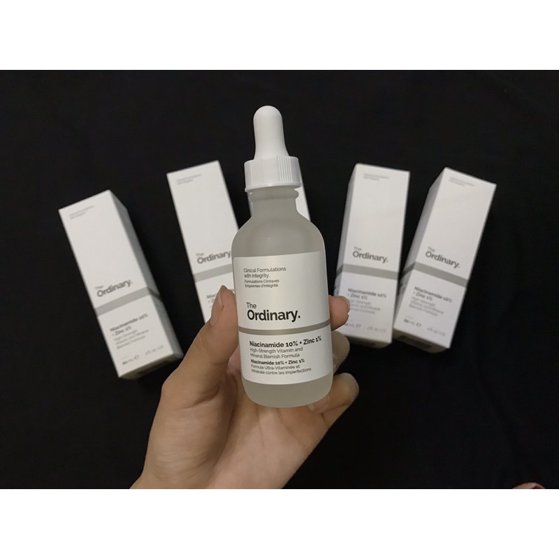 (Authentic) Ordinary Serum sáng da, se khít lỗ chân lông Niacinamide 10% + Zinc 1%