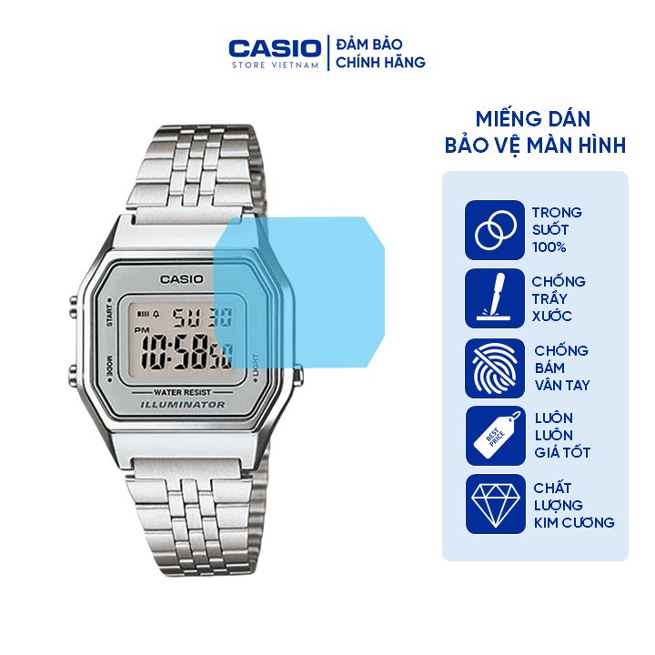Miếng dán màn hình đồng hồ Casio - Dùng cho đồng hồ Casio LA680