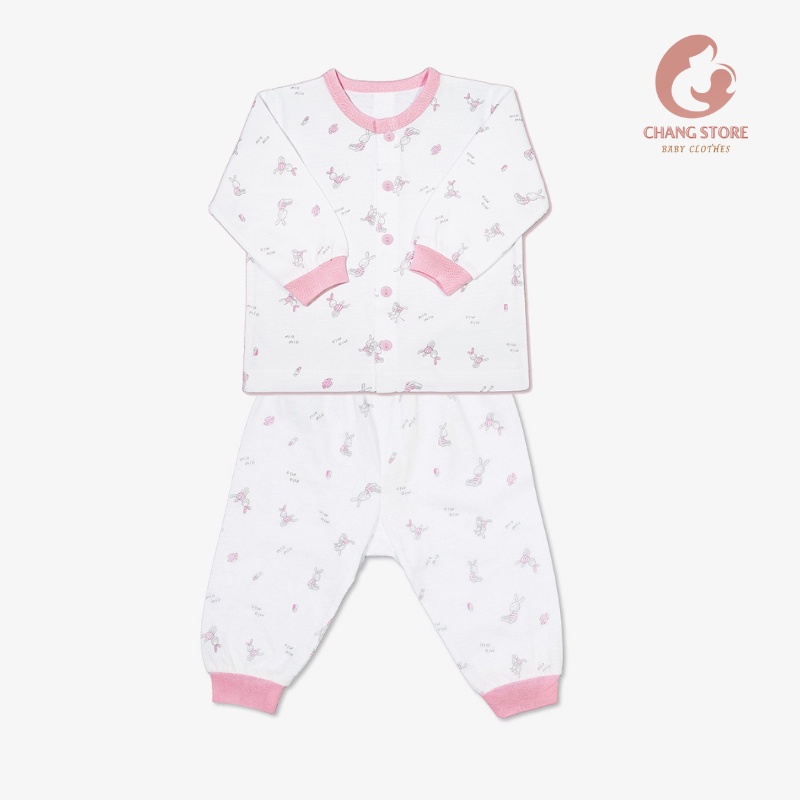 Bộ Tay Dài Cotton Sơ Sinh Miomio 100% Cotton - CHÍNH HÃNG