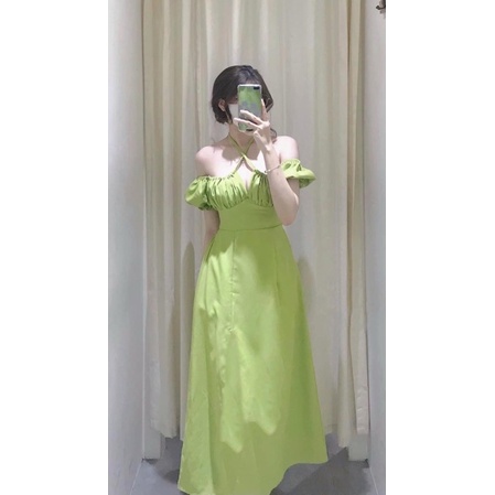 Đầm maxi đi biển