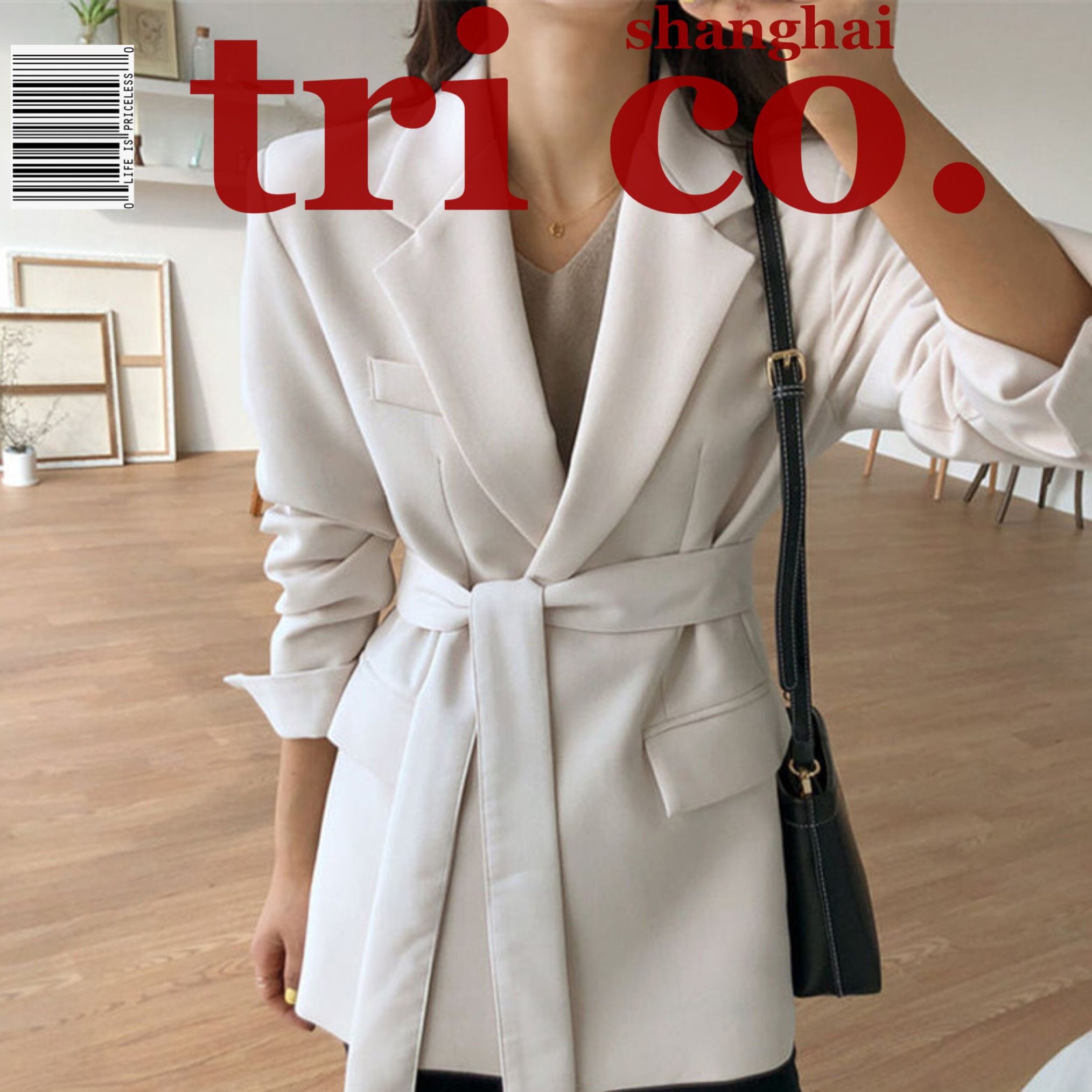 Áo Khoác Blazer Dáng Ôm Phong Cách Hàn Quốc Thời Trang Mùa Xuân 2021