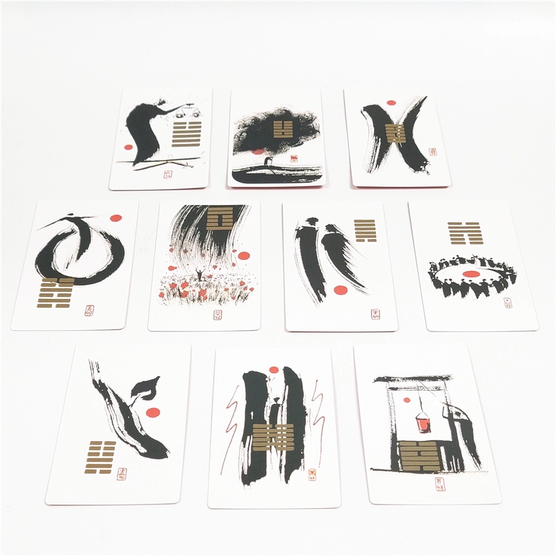 I Ching Holitzka Deck Wisdom Card Game 10.3x6 cm